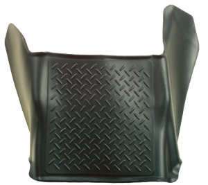 Ford F-250 Super Duty Floor Liner - Center Hump - Husky Liners - WeatherBeater - Black - `08-`10 Ford F-250 Super Duty Floor Liner - Center Hump - Husky Liners - WeatherBeater - Black - `08-`10